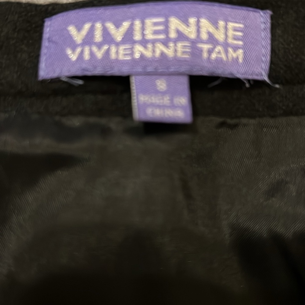Vivienne Tam Wool Skirt Size 8 - Picture 4 of 5